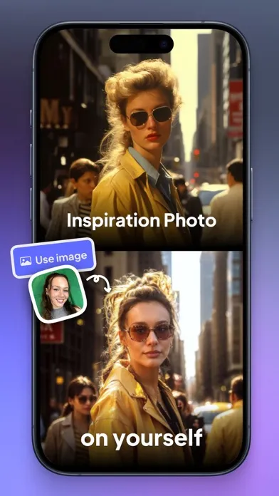 Captures d'écran de FaceOff: AI Photo Generator