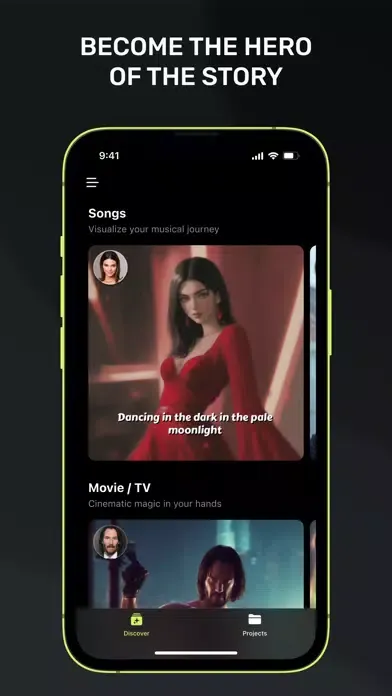 Lyricle AI Video Clip Maker Ekran Görüntüleri