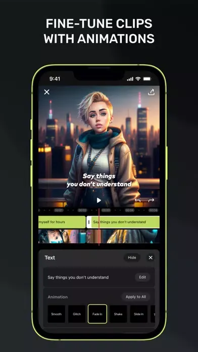 Lyricle AI Video Clip Maker Ekran Görüntüleri