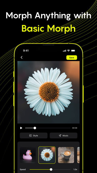 Morphose: Photo&Video Morphing स्क्रीनशॉट