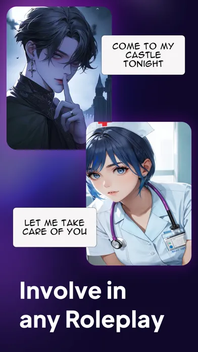 Screenshot di Fling AI Character & Roleplay