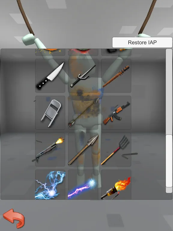 Tangkapan layar Smash Room iPad 