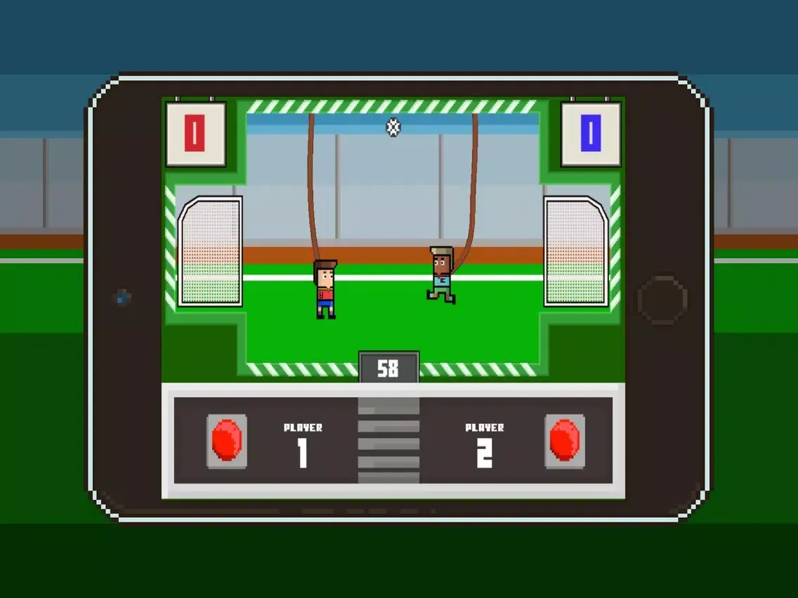 Super Rope Ball : Local Multiplayer Crazy Swing Soccer iPad 应用截图