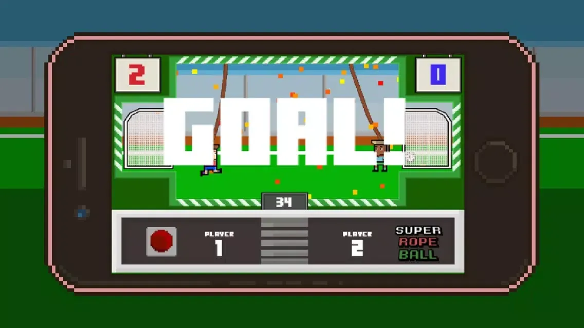 Super Rope Ball : Local Multiplayer Crazy Swing Soccer应用截图