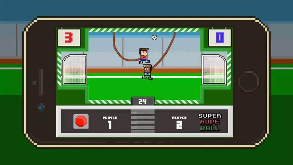 Super Rope Ball : Local Multiplayer Crazy Swing Soccer应用截图