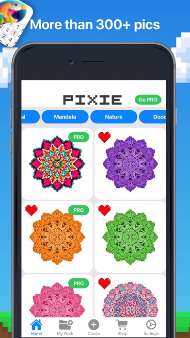 Pixie - Pixel Art Color Games應用截圖