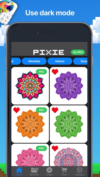 Pixie - Pixel Art Color Games應用截圖