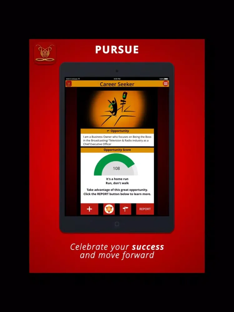 Capturas de tela do Career Seeker iPad 