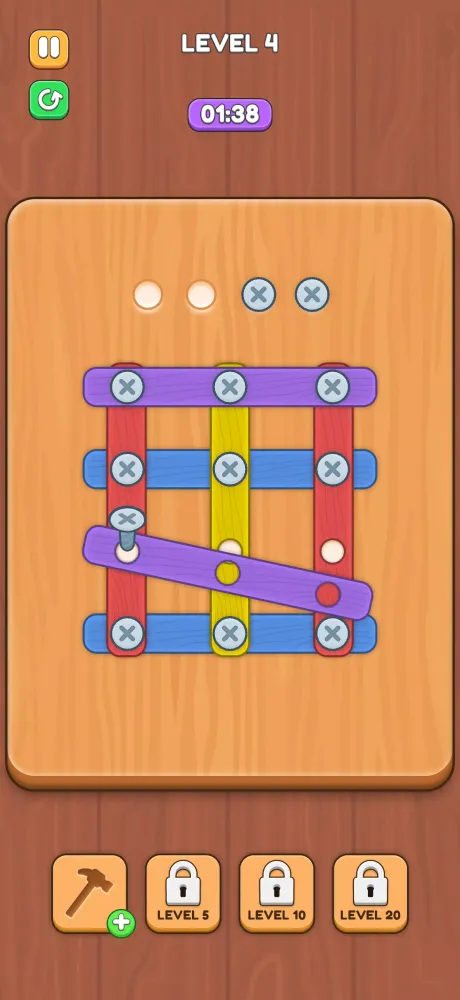 تصاویر Nut Bolt Screw Puzzle Game