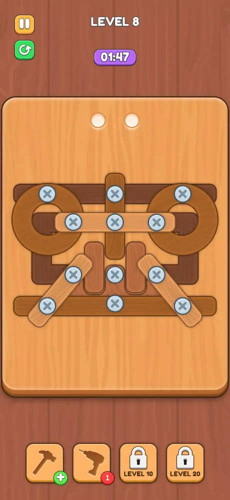 تصاویر Nut Bolt Screw Puzzle Game