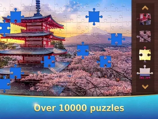 Tangkapan skrin Jigsaw Puzzles HD: Puzzle Game iPad 