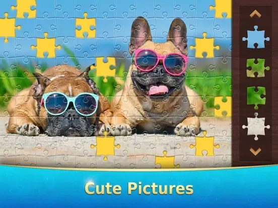 Tangkapan skrin Jigsaw Puzzles HD: Puzzle Game iPad 