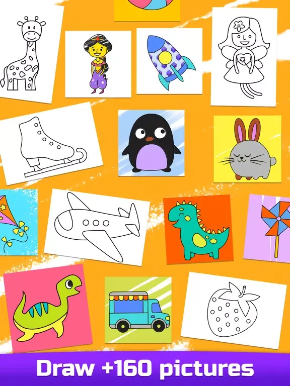 Zrzuty ekranu Drawing for Kids - color games iPad 