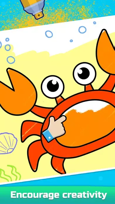 Zrzuty ekranu Drawing for Kids - color games