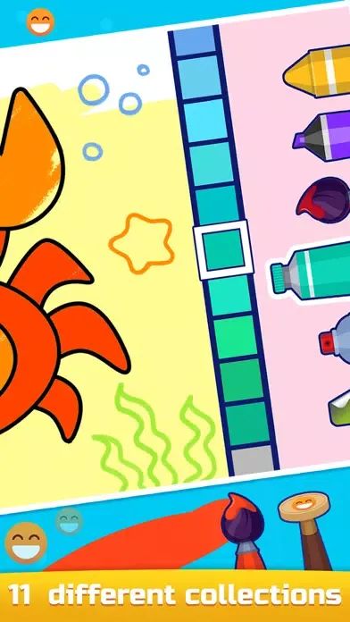 Zrzuty ekranu Drawing for Kids - color games