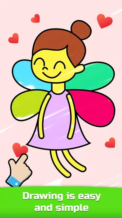Zrzuty ekranu Drawing for Kids - color games