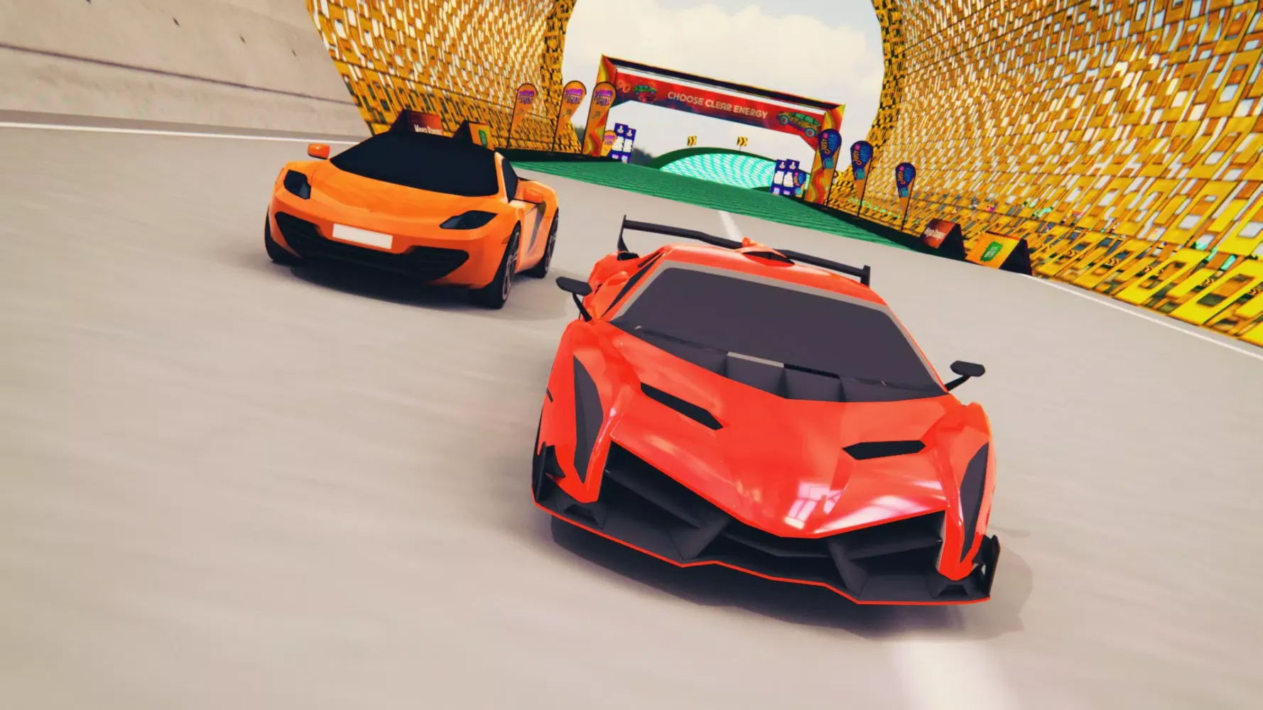 Car Stunt Racer: Mega Ramps 3D Screenshots