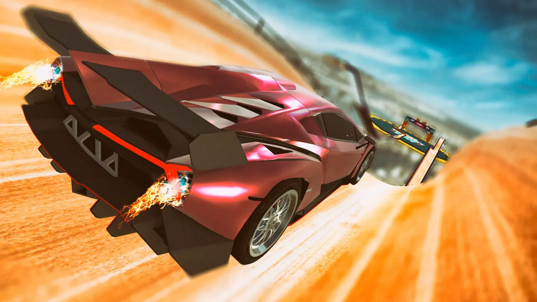 Car Stunt Racer: Mega Ramps 3D Screenshots