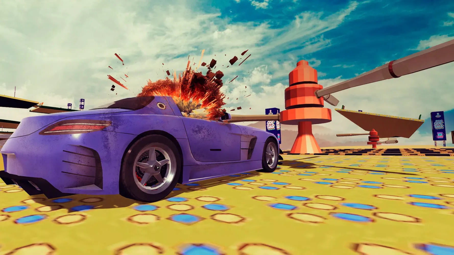 Car Stunt Racer: Mega Ramps 3D Screenshots