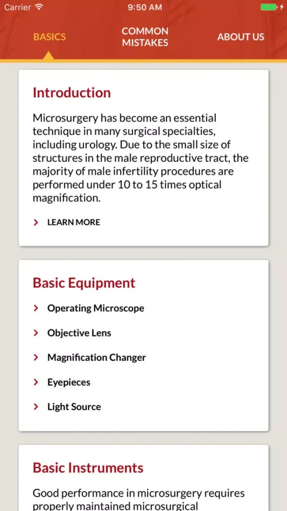 ภาพหน้าจอของ Male Infertility Microsurgery