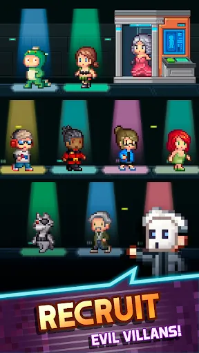 Tap Tap Evil: Idle Cash 8 bit Screenshots