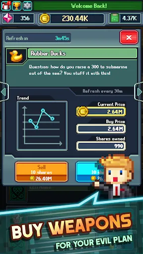 Tap Tap Evil: Idle Cash 8 bit Screenshots
