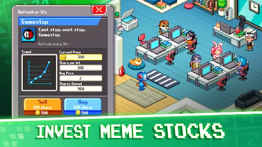 Tap Tap Trillionaire: 8 Bits Screenshots