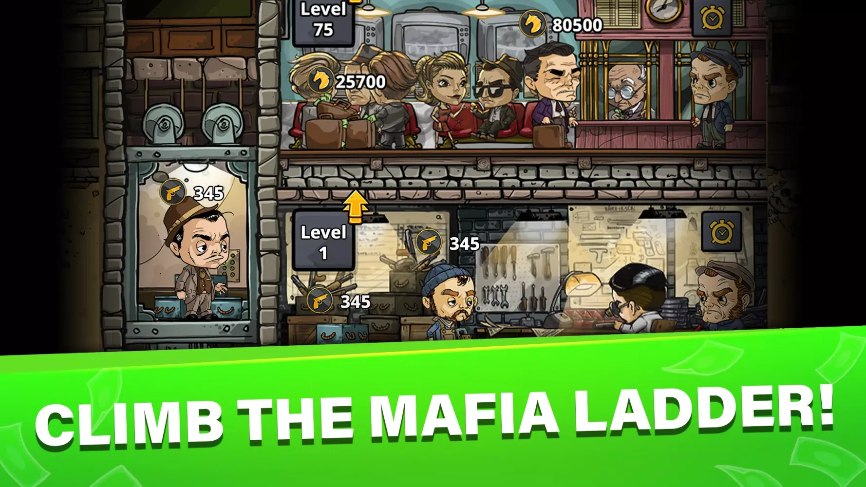 Idle Mafia Inc: Manager Tycoon Screenshots