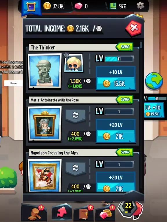 Capturas de tela do Art Inc 2 iPad 