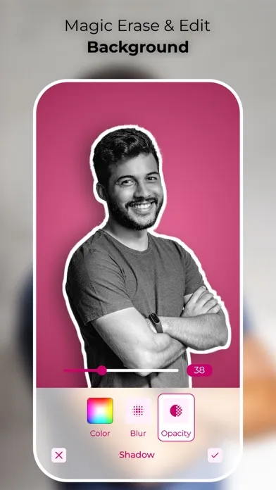 ภาพหน้าจอของ Photo Editor&Eraser: Party Cam