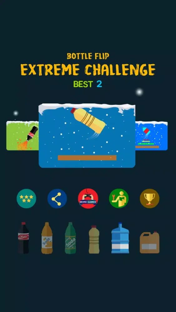 Dawn of Water Bottle Flip Challenge: Titans juju 2 Screenshots
