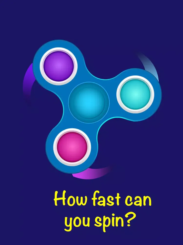 Finger Fidget Spinner - Spin Simulator App iPad 应用截图