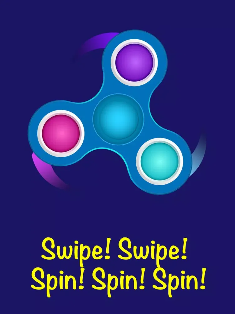 Finger Fidget Spinner - Spin Simulator App iPad 应用截图