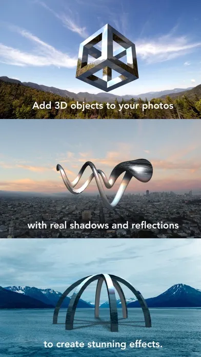 Tangkapan layar Matter - 3D Effects