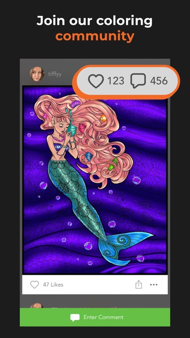 ภาพหน้าจอของ Adult Coloring Book - Pigment