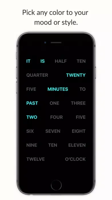 Zrzuty ekranu O'Clock Words