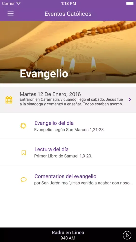 Eventos Católicos स्क्रीनशॉट