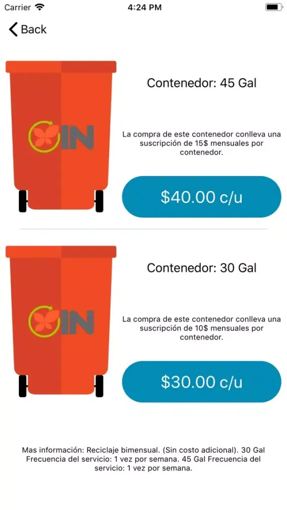 Iniciativa Naranja سکرین شاٹس