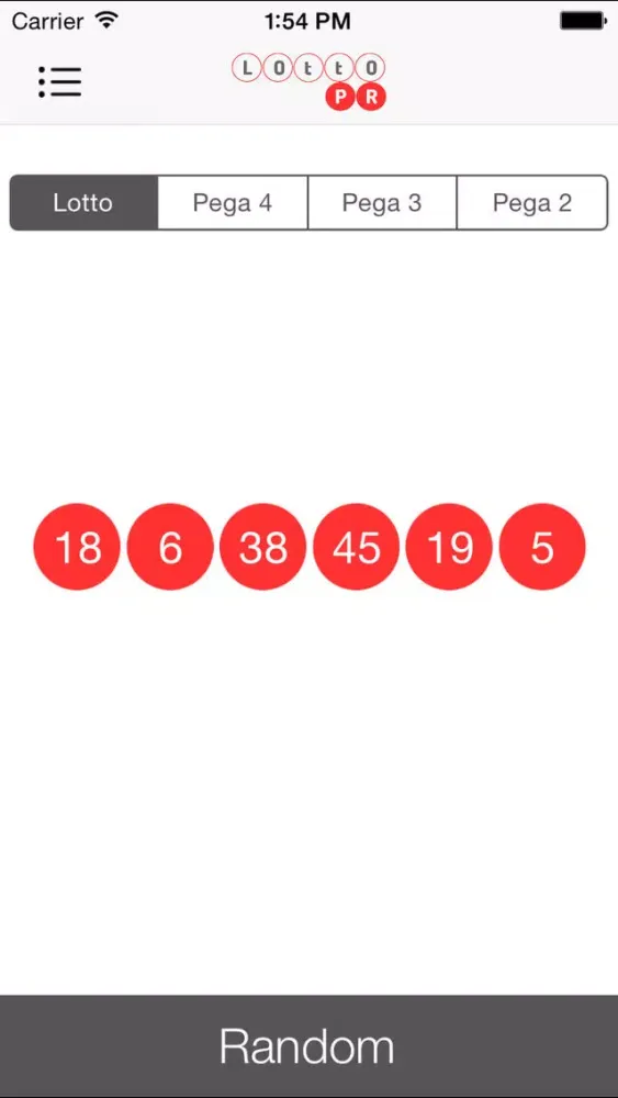 Zrzuty ekranu Lotto PR