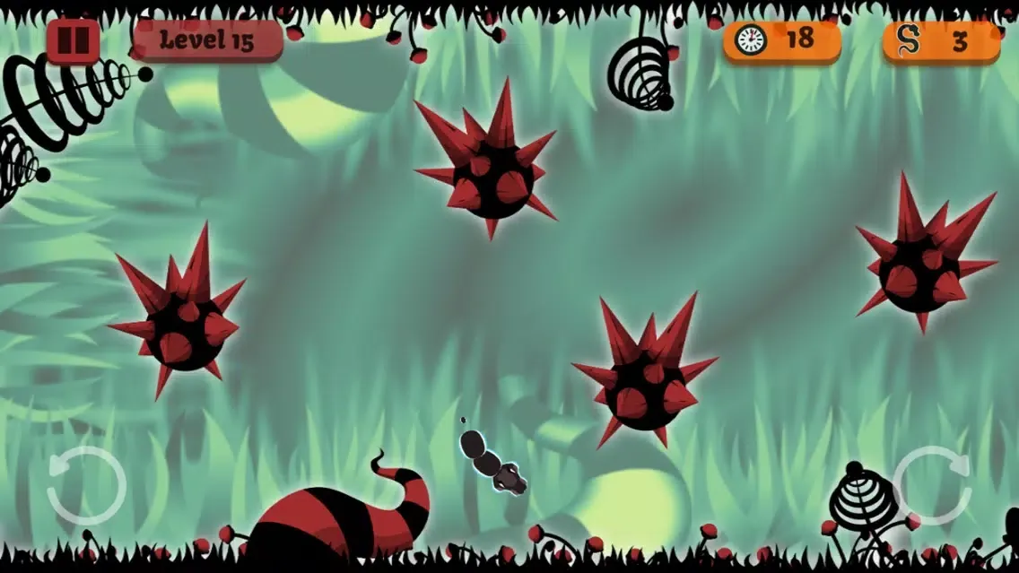 Tangkapan layar Dark Snake