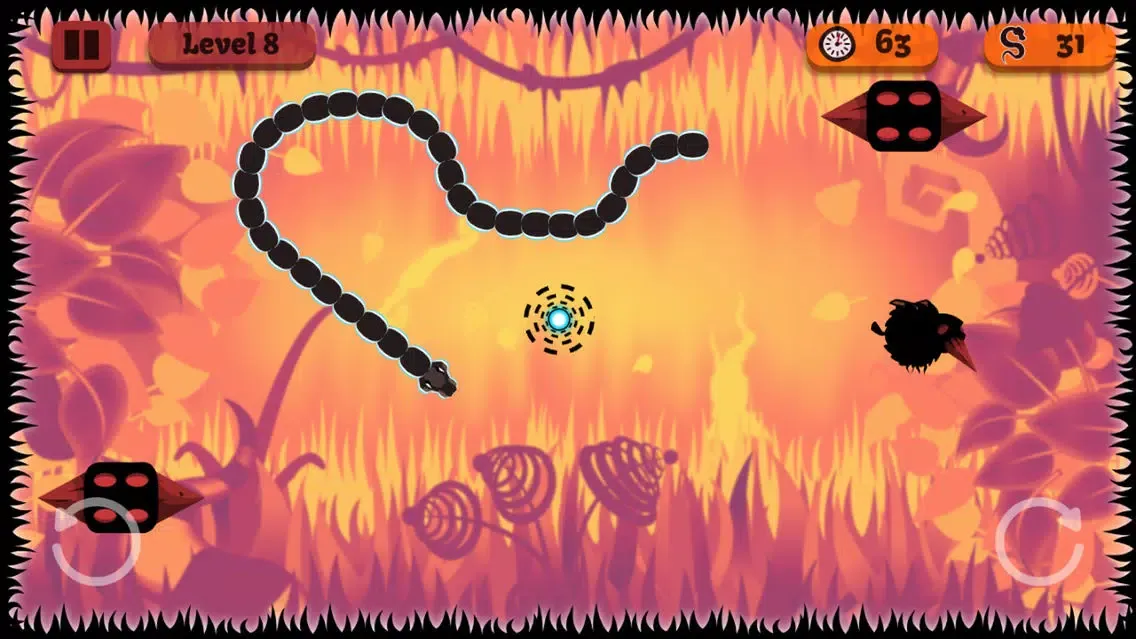 Tangkapan layar Dark Snake