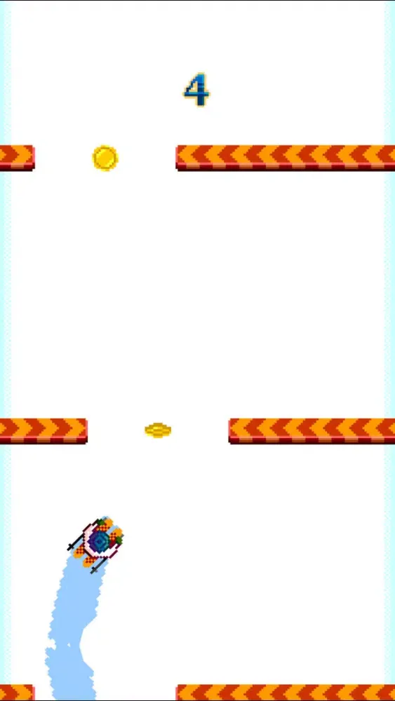 Zrzuty ekranu Downhill Snow - One tap game