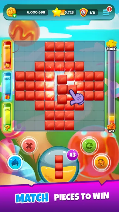 Soul Battles - Puzzle Game スクリーンショット