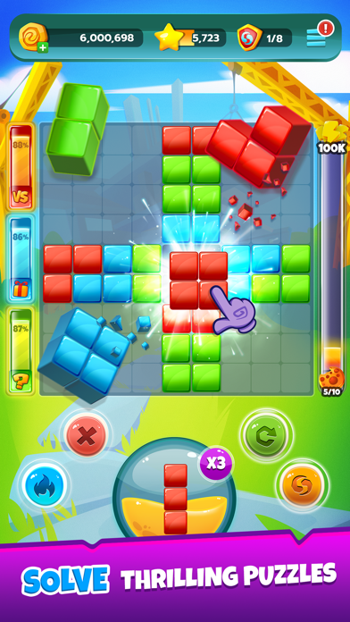 Tangkapan layar Soul Battles - Puzzle Game