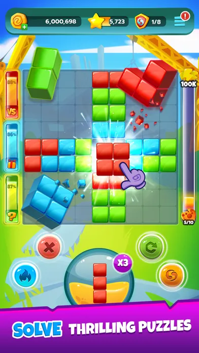 Soul Battles - Puzzle Game スクリーンショット