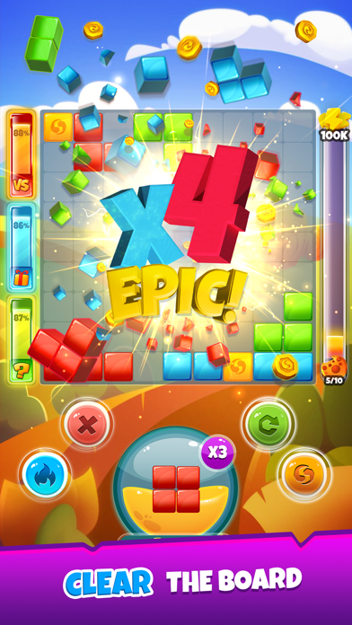 Tangkapan layar Soul Battles - Puzzle Game