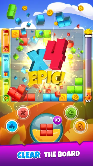 Soul Battles - Puzzle Game スクリーンショット