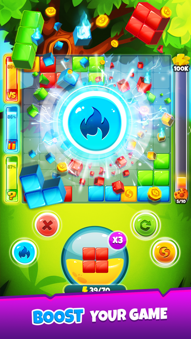 Tangkapan layar Soul Battles - Puzzle Game
