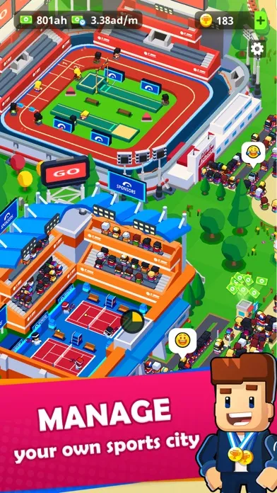 Sports City Tycoon: Idle Game應用截圖