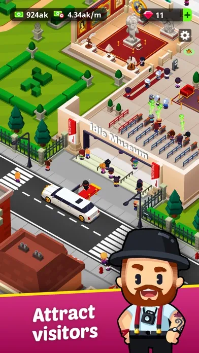 Idle Museum Tycoon: Art Empire Screenshots